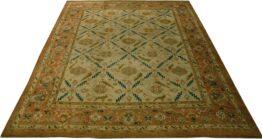 Antique Oushak Rug <br>10'5" x 12'7", RN# ou2239 circa 1920