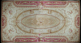 Antique French Aubusson RugCirca 1850, 14' x 30', Rug# eu28120
