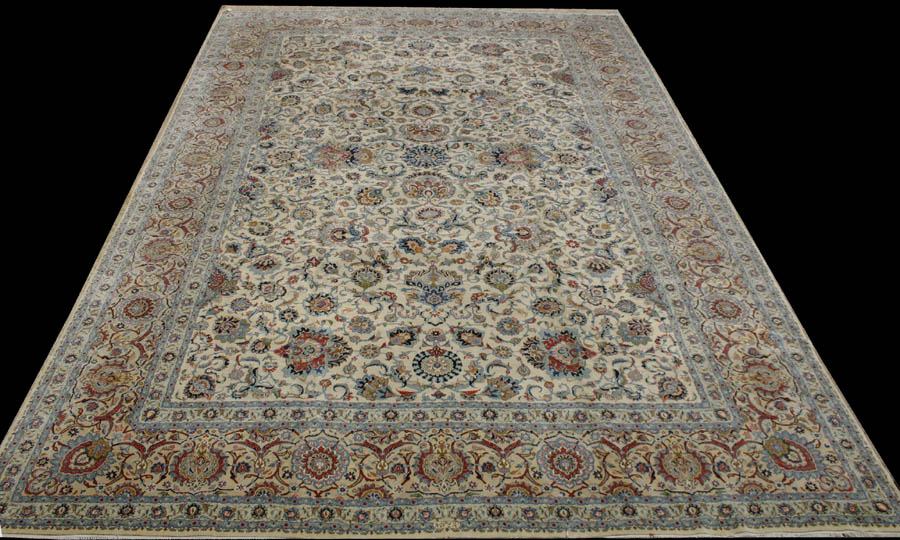 Antique Persian Kashan Rug13'6" x 21', Rug #ka28128