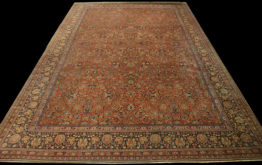 Antique Persian Kashan Dabir11'9" x 17'9", RN#ka28135