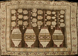Antique Khotan RugCirca 1850, 5' x 5'8" Rug #kh28019