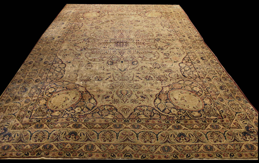 Antique Persian Kirmanshah Rug11'6" x 16'3", Rug #26957