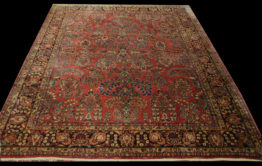 Antique Persian Sarouk Rug8'10" x 11'6", Rug #sa28072