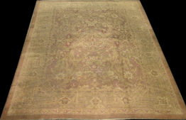 Antique Oriental Agra Rug from IndiaCirca 1900, 9'x11'8", Rug # 26106