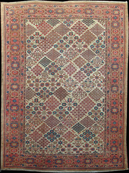 Antique Persian Serapi Area RugCirca 1830, 10'x13'6", Rug #26247