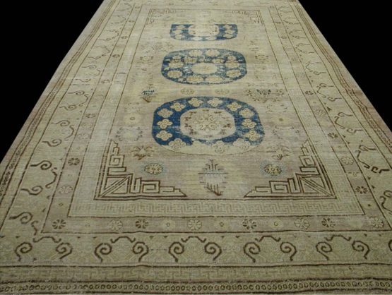 Antique Oriental Khotan Rug7'2" x 12'5" Rug #kh27067