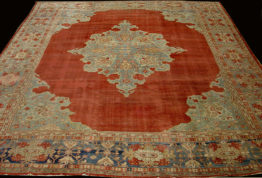 Antique Persian Sultanabad Rug14' X 15'7", RN# 26936