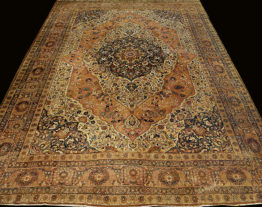 Antique Persian Tabriz Rug12'3"x20', RN#tb26867