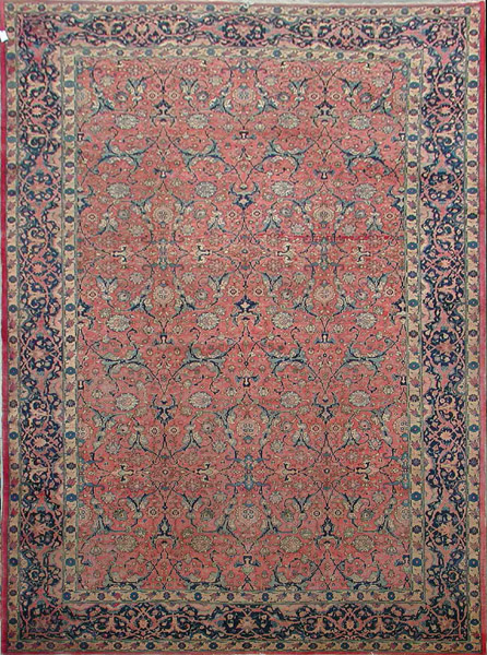 Antique Persian Tabriz RugCirca 1920, 11'2" x 18'4", RN#tb27112