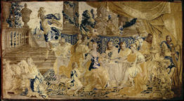 Rare Antique French Tapestry Wall Hanging17th century, 9'5" x 16'5" Tapestry#Tp28043