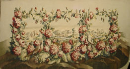 Antique French Tapestry 3'3" x 6', Tapestry #Tp28047