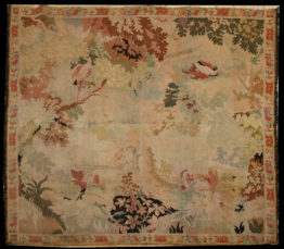 Antique French Tapestry 5'9" x 6'2" Tapestry #Tp28059