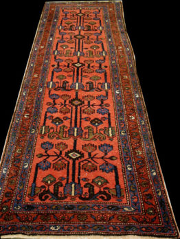 Antique Persian Tribal HamadonRug3'x9'4" RN#tr26994