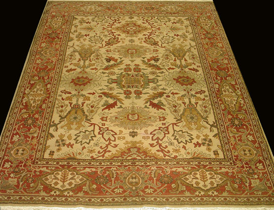 Contemporary Sultanabad Design RugWoven in Egypt, 9'3"x12'2" RN#rp26870