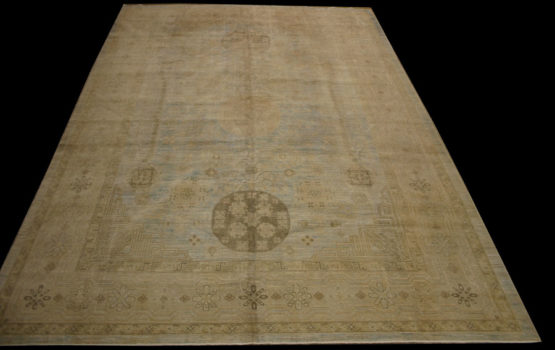 Antique Khotan Repro RugWoven in Afghanistan, 8'10" x 12'3" RN#rp26990