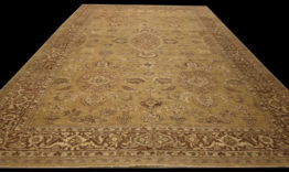 Antique look Agra RugWoven in Pakistan, 9'10" x 17'9" RN#rp28000