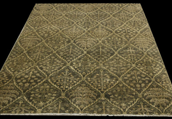 Antique look Agra RugWoven in Afghanistan, 6'4" x 9'2" RN#rp28121