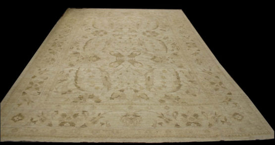 Antique look Agra RugWoven in Afghanistan, 11'3" x 15' RN#rp28129