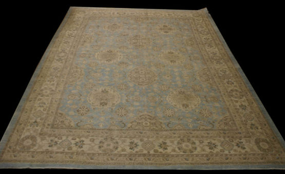 Antique look Agra RugWoven in Afghanistan, 10'2" x 13'9" RN#rp28153