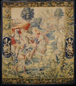 Antique Brussels Tapestry 16th Century, 6'6" x 9', Tapestry #Tpd3946