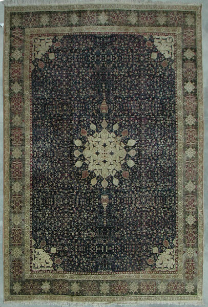 Antique Oriental Agra Rug from IndiaCirca 1920, 10'x 13'6" Rug #26235