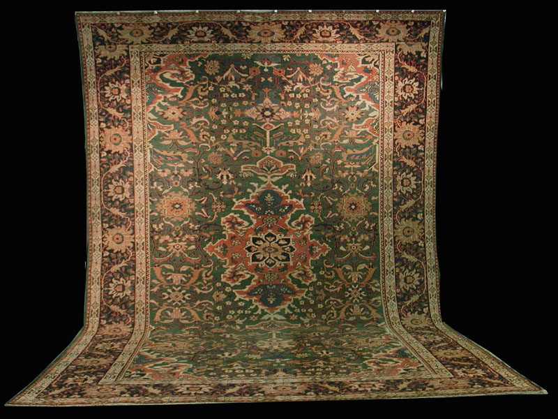 Antique Persian Sultanabad Rug Circa 190010'x14', Rug #26213