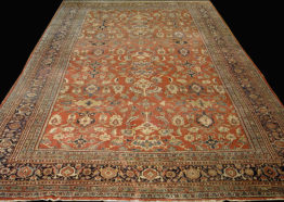 Antique Persian Sultanabad Rug Circa 190012'3 x 19'2, Rug #26239