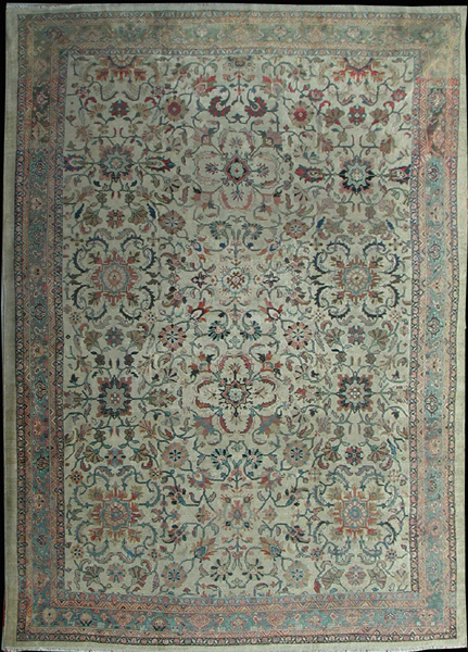 Antique Persian Sultanabad Rug Circa 190010x13', Rug #26277