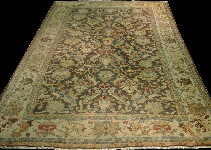 Antique Persian Sultanabad Rug, Circa 186010'x15', Rug #26280