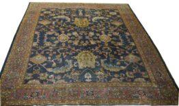 Antique Sultanabad rug, 9'1 x 9'9, Circa 1900, RN#su2184