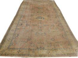 Antique Oushak Rug, 10' x 21'4, Circa 1920, RN#ou311a