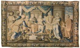 Antique French Tapestry Wall Hanging<br>17th Century, 8'9" x 11'10", Tapestry #Tp3169