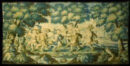 Antique French Tapestry Wall Hanging<br>17th Century, 7'7" x 13'3", Tapestry #Tp3261