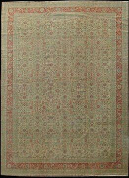 Antique Turkish Herekeh Rug<br>Circa 1930, 10'x14', Rug # 26109