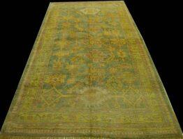 Antique Turkish Oushak <br>4'10" x 9'2", RN# ou28302 circa 1920